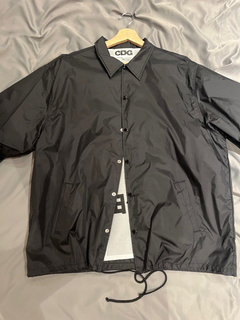 CDG Coach Jacket Men s Fashion Coats Jackets and Outerwear on Carousell
