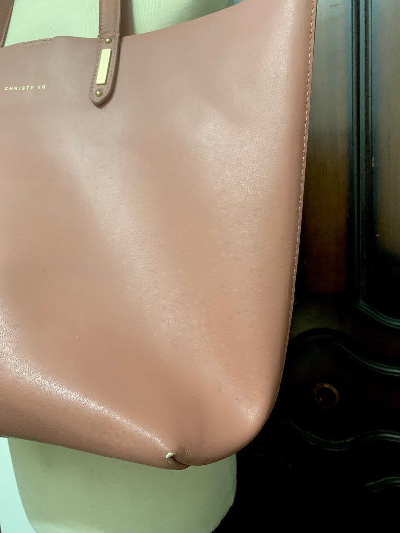 Christy Ng Pink Tote Bag Shopping Bag Diaper Bag