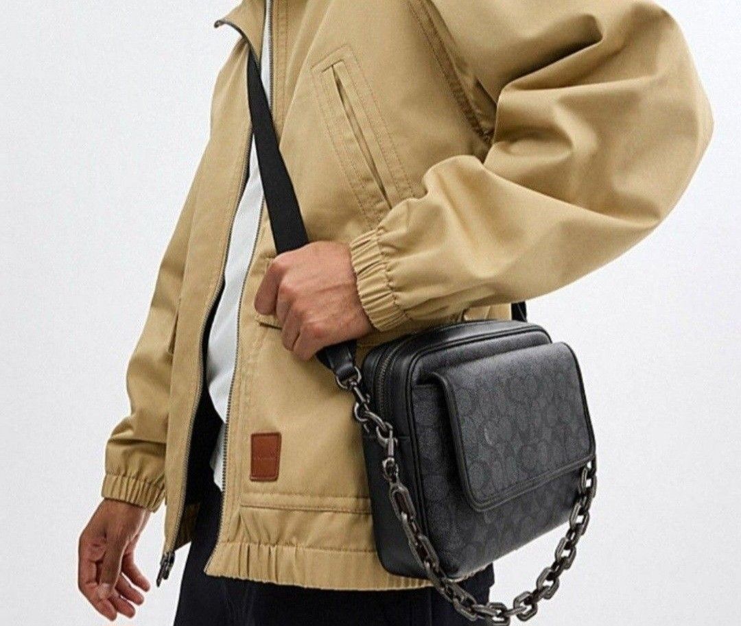 チャーターフラップ クロスボディ 24・シグネチャーキャンバス COACH｜チャーター フラップ クロスボディ 24・シグネチャー