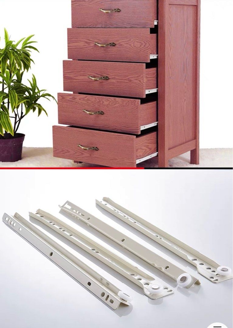 Drawer Circular Railing Drawer railing/ slides, Furniture & Home Living, Home Improvement ...