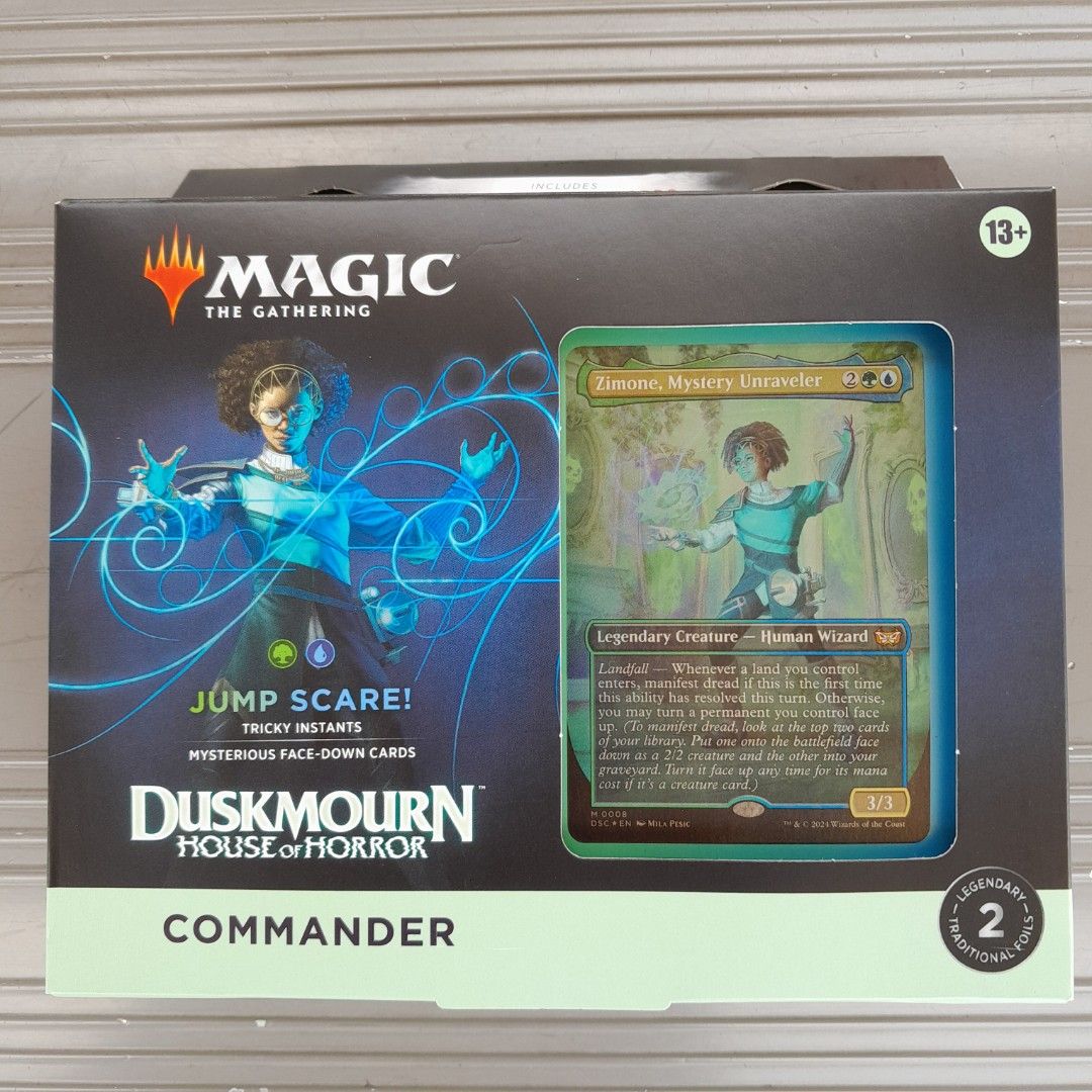 Duskmourn House of Horror Jump Scare! Commander Precon Sealed MTG, Hobbies & Toys, Toys & Games on Carousell Duskmourn House of Horror Jump Scare! Commander Precon Sealed MTG, Hobbies & Toys, Toys & Games on Carousell