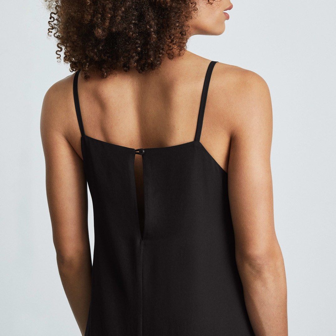 Everlane japanese goweave slip dress best sale