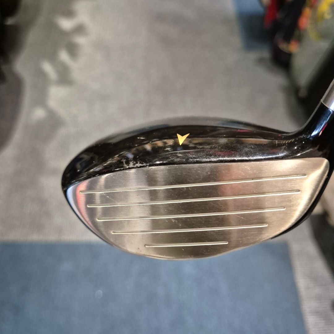 Japanese Fitway FW Forged Titanium 19° 5 Wood Regular Graphite Shaft Fitway Grip Japanese Fitway FW Forged Titanium 19° 5 Wood Regular Graphite Shaft Fitway Grip