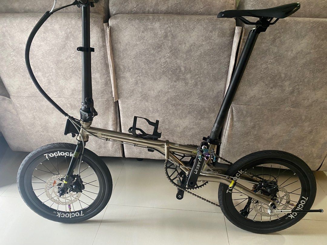 Fnhon Gust 16 inch titanium silver