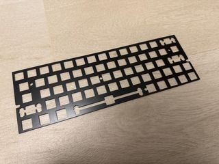 FR4 plate GH60 left shift 64 positioning plate mechanical keyboard64094435793282110