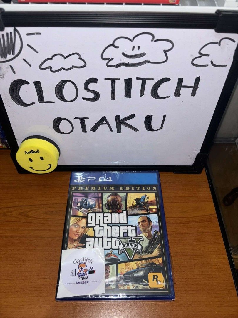 GTA V PS4 ( Brand New ), Video Gaming, Video Games, PlayStation on