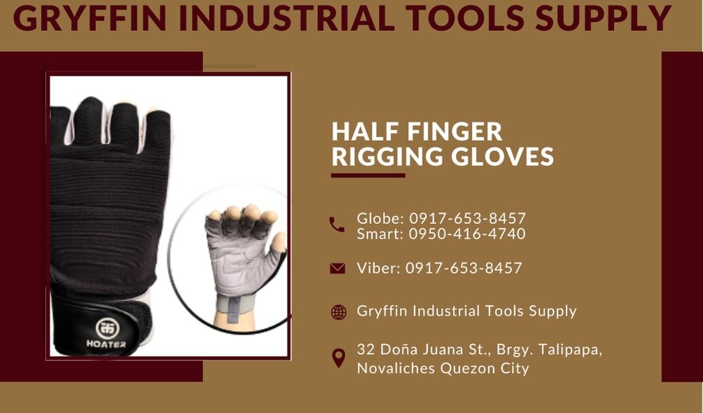 HALF FINGER RIGGING GLOVES, Commercial & Industrial, Industrial ...