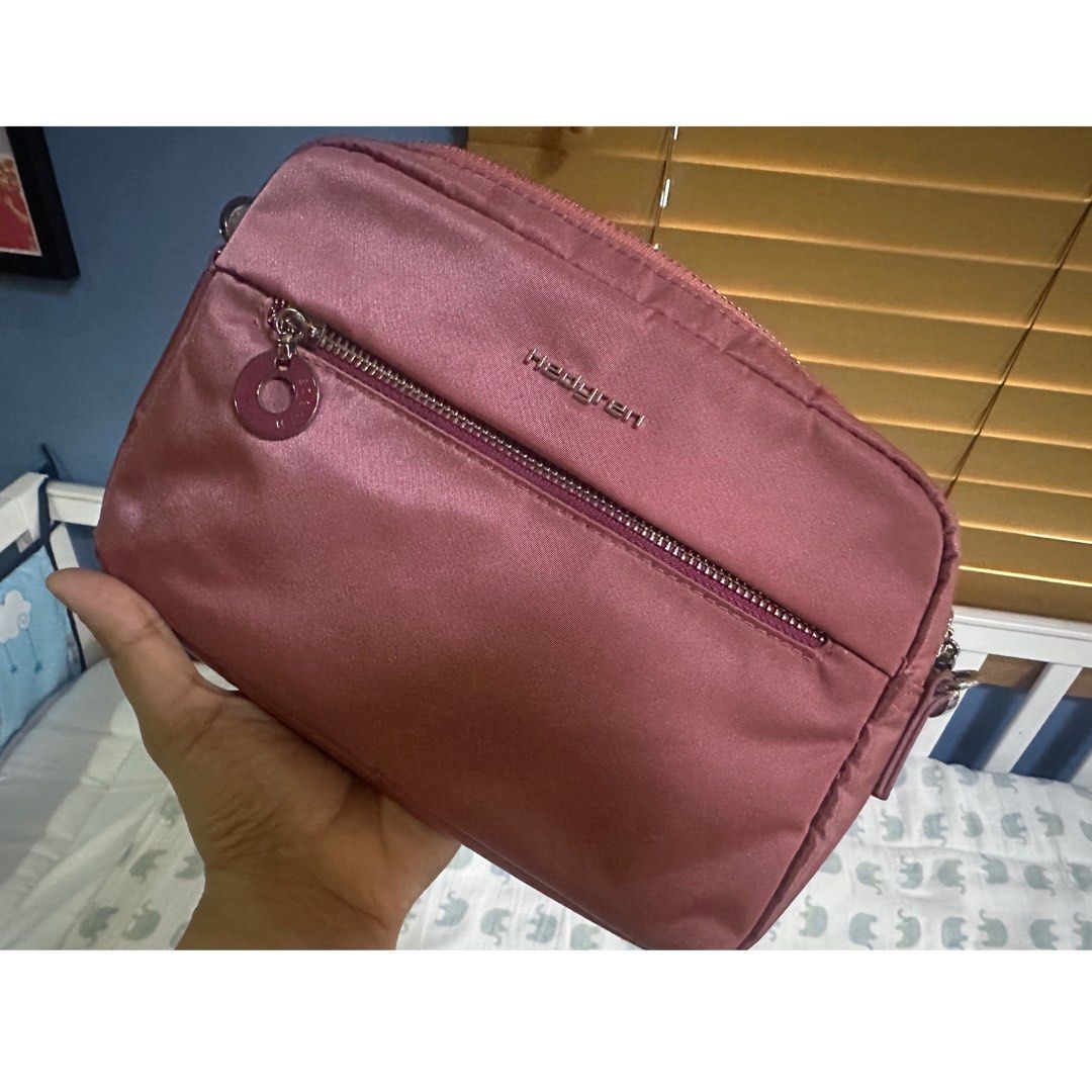 Hedgren shimmer sling bag clearance