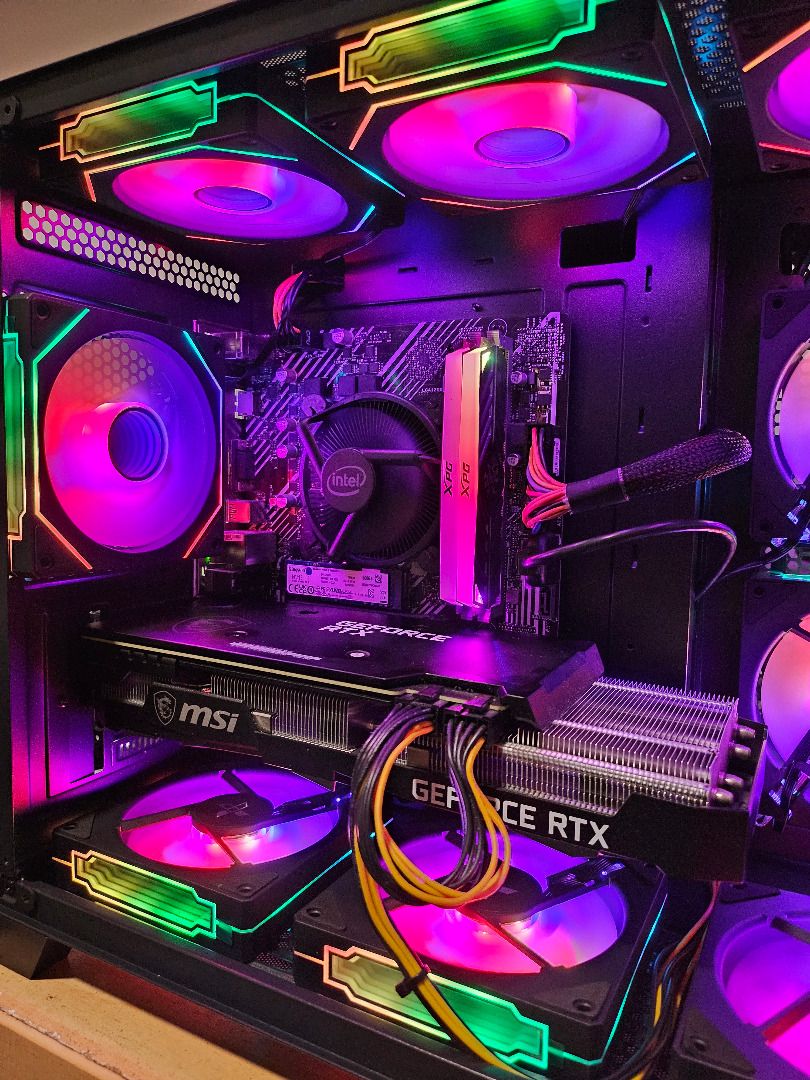 High-end RGB Desktop Gaming PC v2.75 (Dota Valorant Pubg GTA V max ...