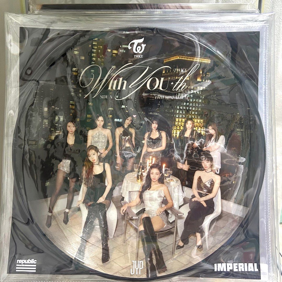 TWICE With YOU-th レコード LP glitter アメリカ限定 With YOU-th