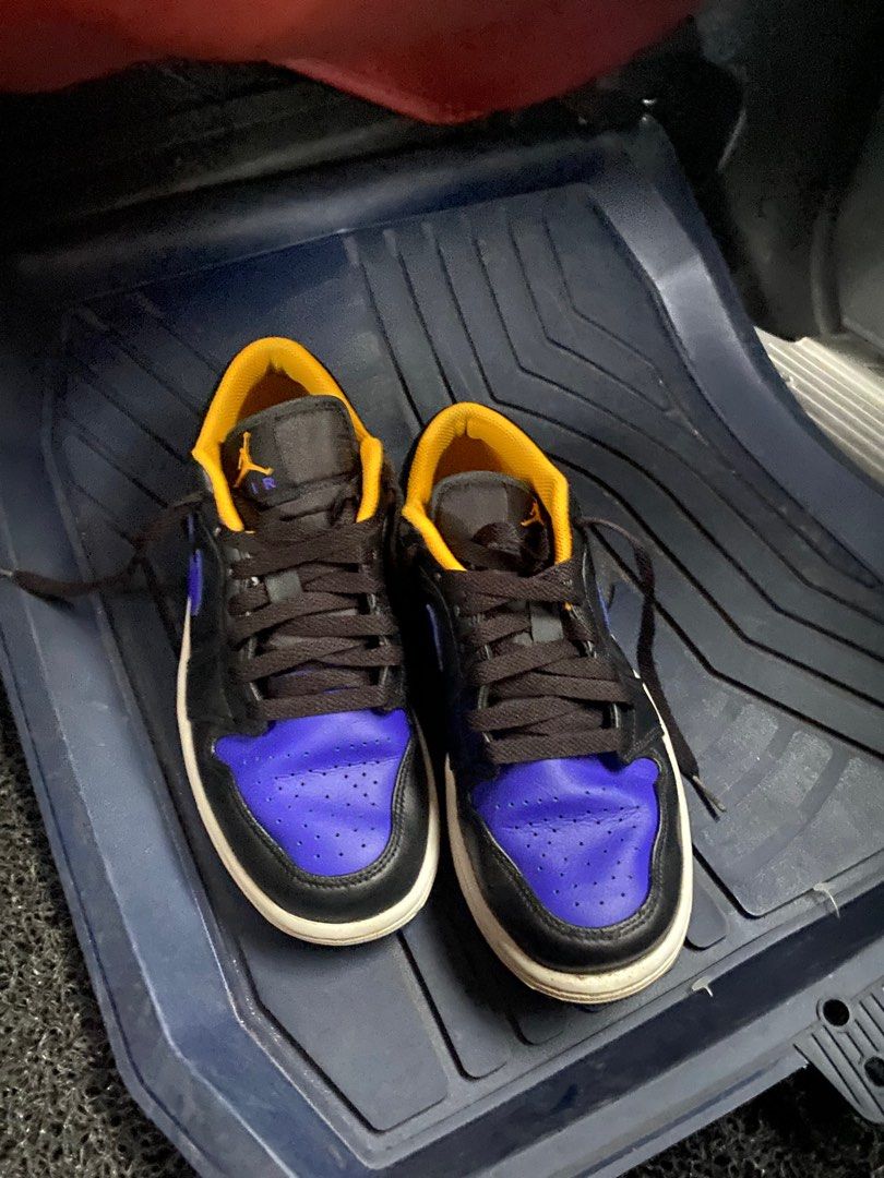 jordan 1 low dark blue concord negotiable Men s Fashion Footwear Sneakers on Carousell
