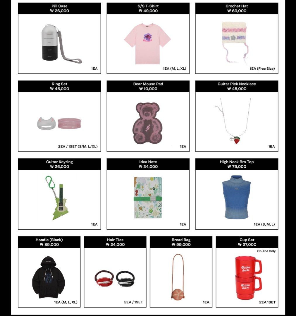 LE SSERAFIM Brand Merch & Collab Merch, Hobbies & Toys LE SSERAFIM Brand Merch & Collab Merch, Hobbies & Toys