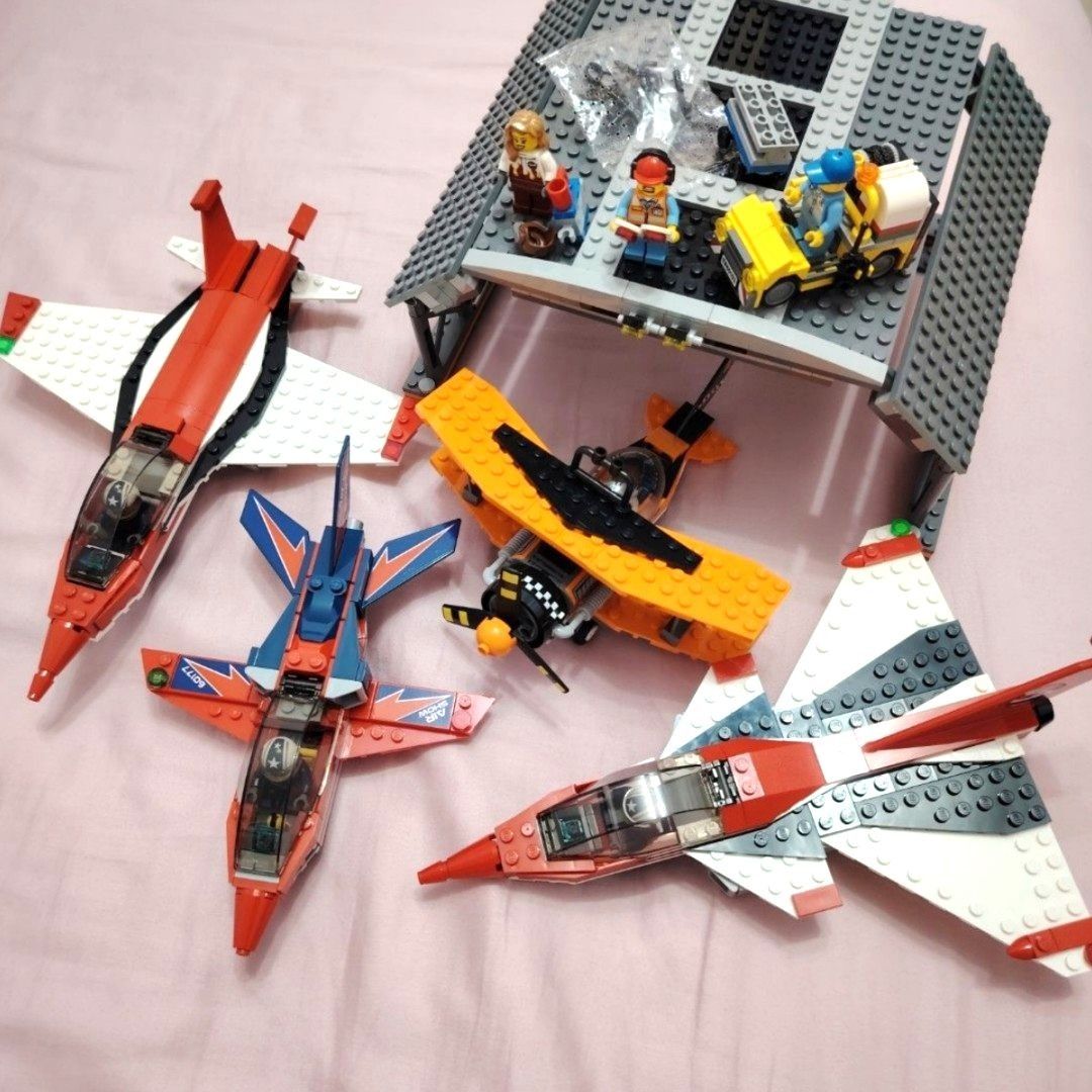 Lego City 60103 Airport Air Show 60177 Airshow Jet Hobbies Toys Toys Games on Carousell