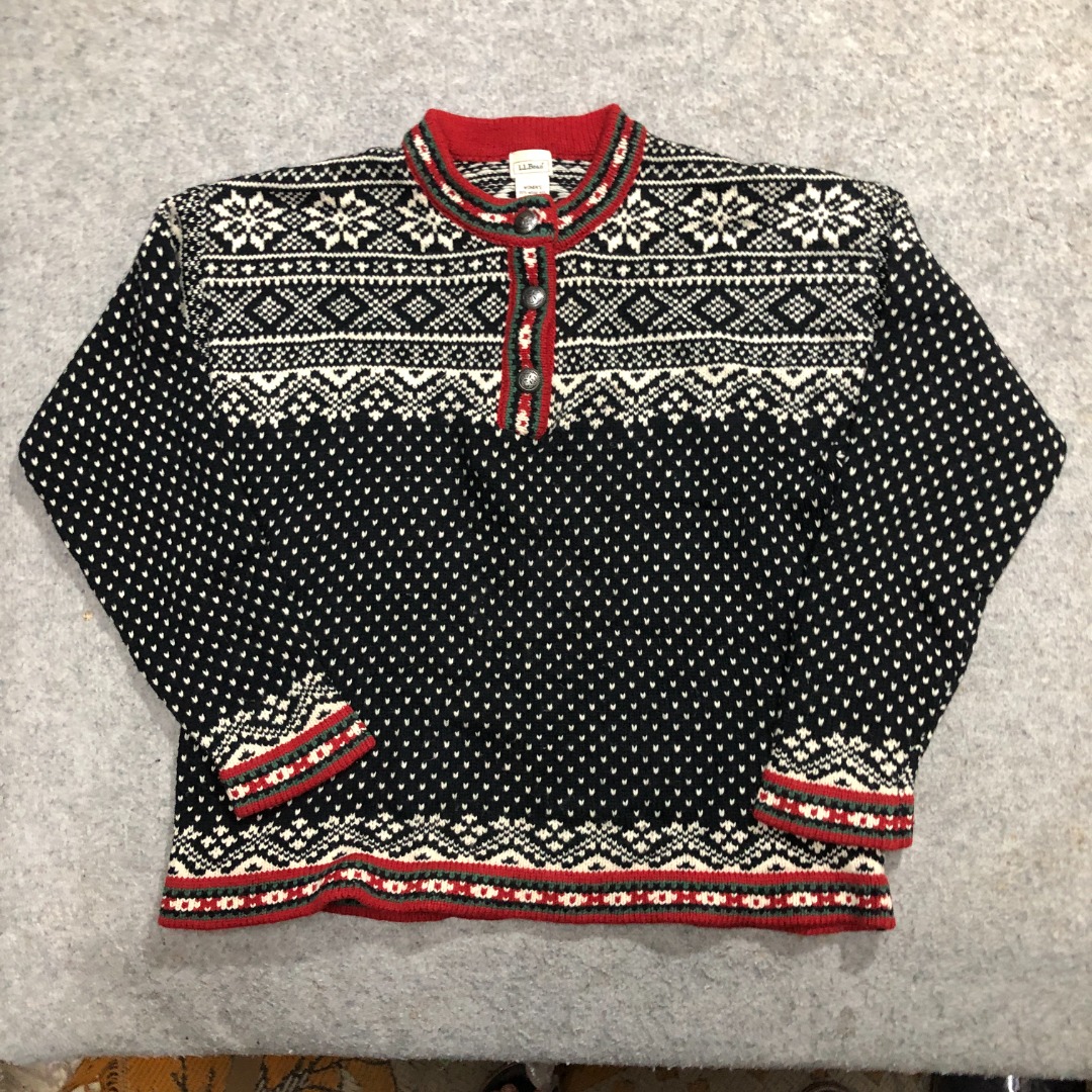 Ll bean merino wool sweater top