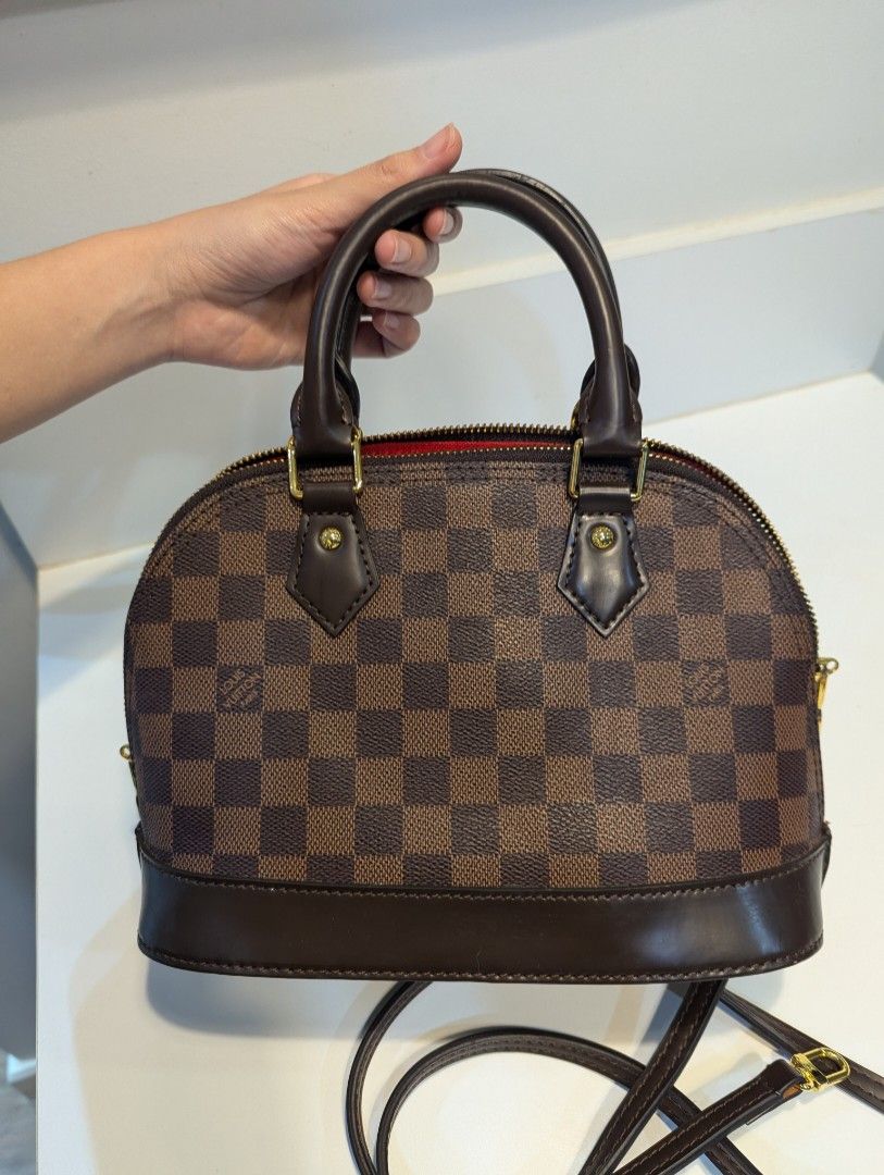 Louis Vuitton Alma PM Damier Ebene (Category: Luxury Bags & Wallets) located in Taguig. Submitted by piecesforless (Listing ID 1326575132, Image 1). Description: not auth.