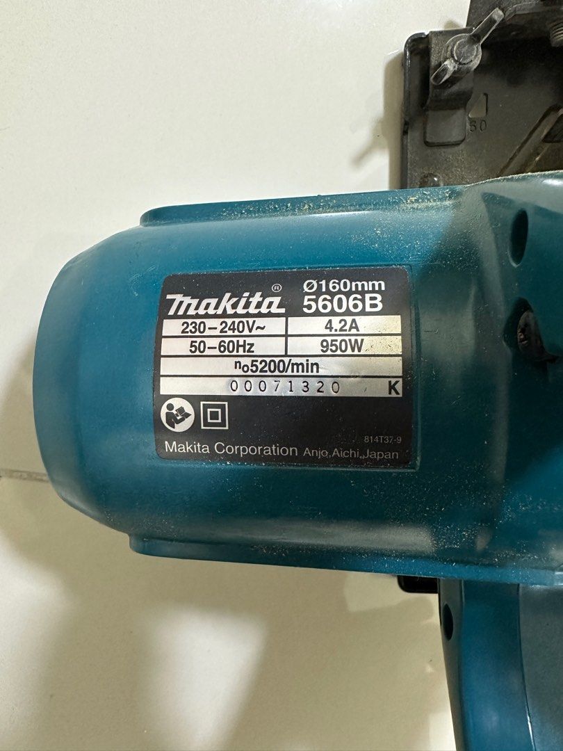 Makita 5606B Circular Saw 160mm Excellent Condition