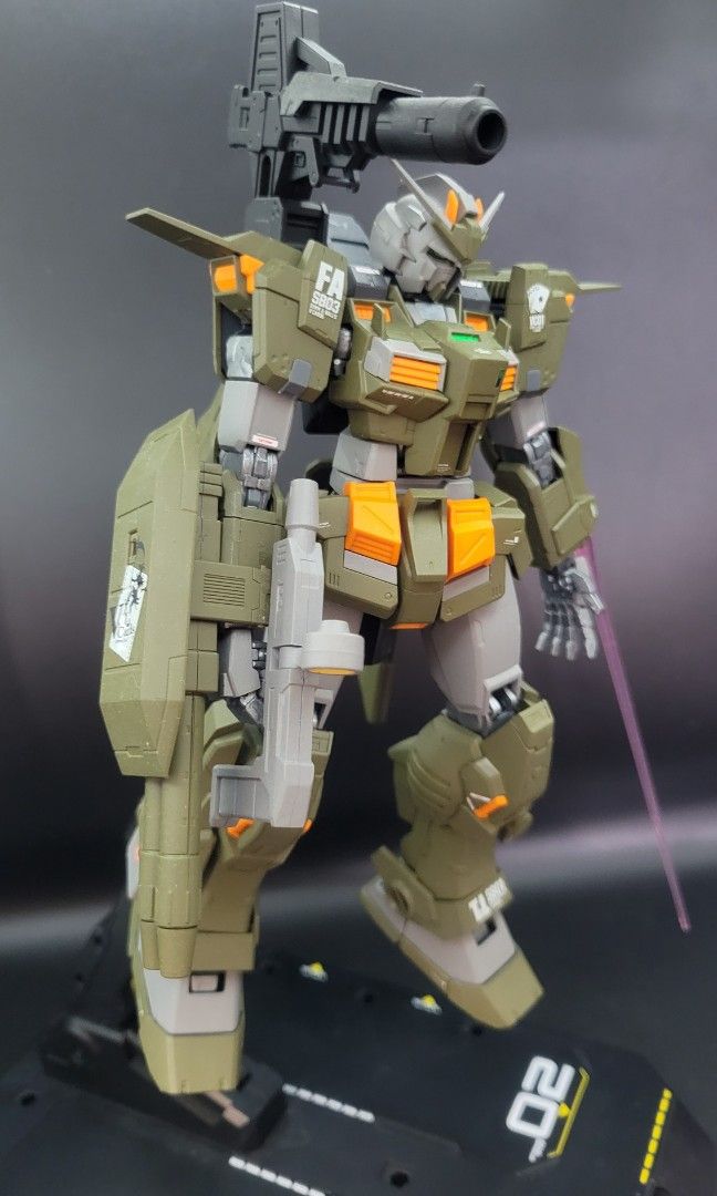 MG gundam stormbringer F.A. RX-78TB-3。興風者高達模型成品