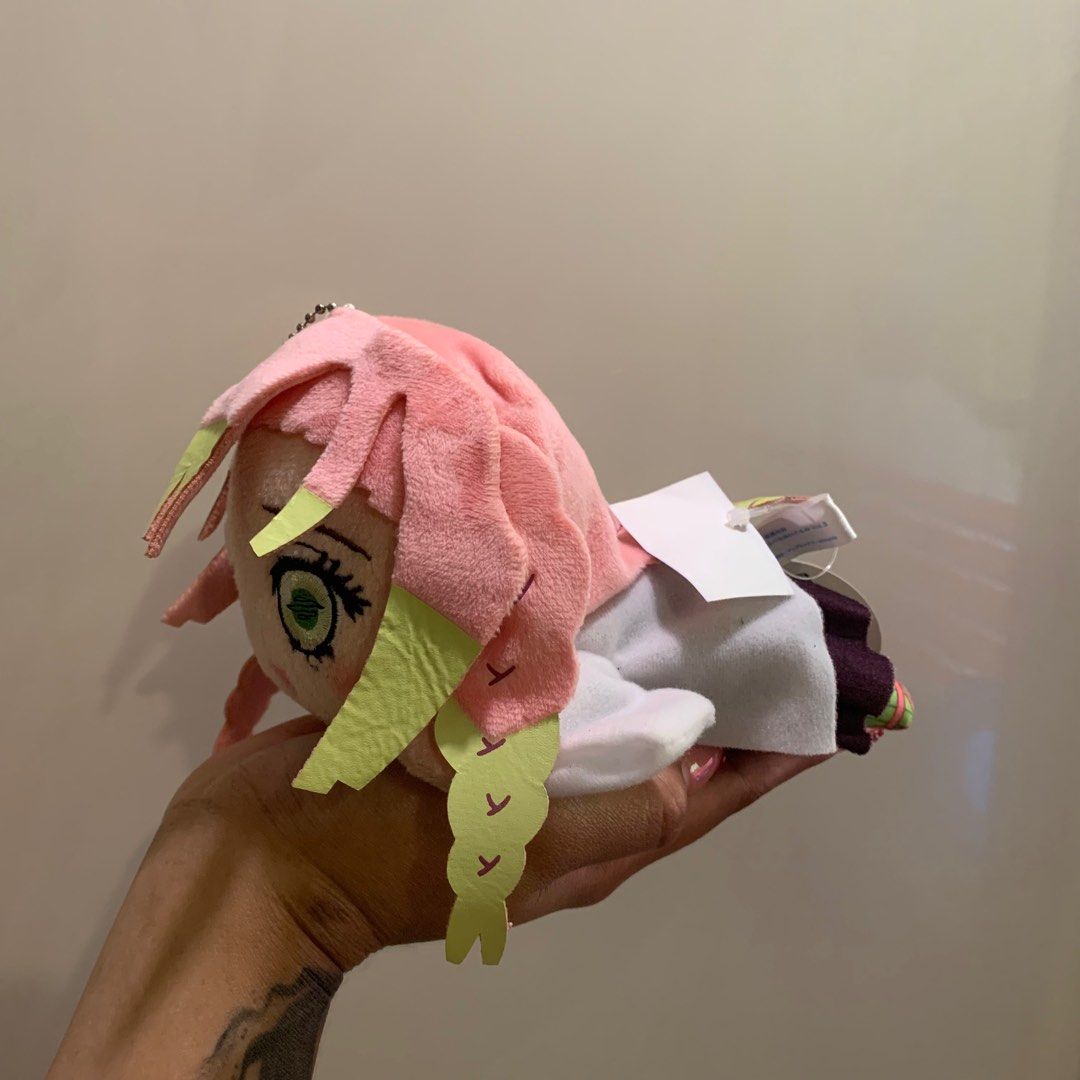 Mitsuri Kanroji Sega Medium Nesoberi Charm (Category: Character Goods) located in Cavite. Submitted by strawberrycakeshoppu (Listing ID 1326617567, Image 1). Description: - with papertags - no flaws - like new.