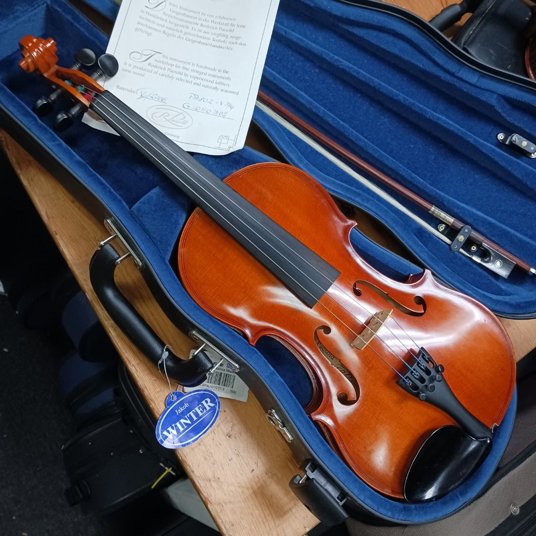 New old stock - 德國製3/4 Roderich Paesold PA802 Violin PA-802