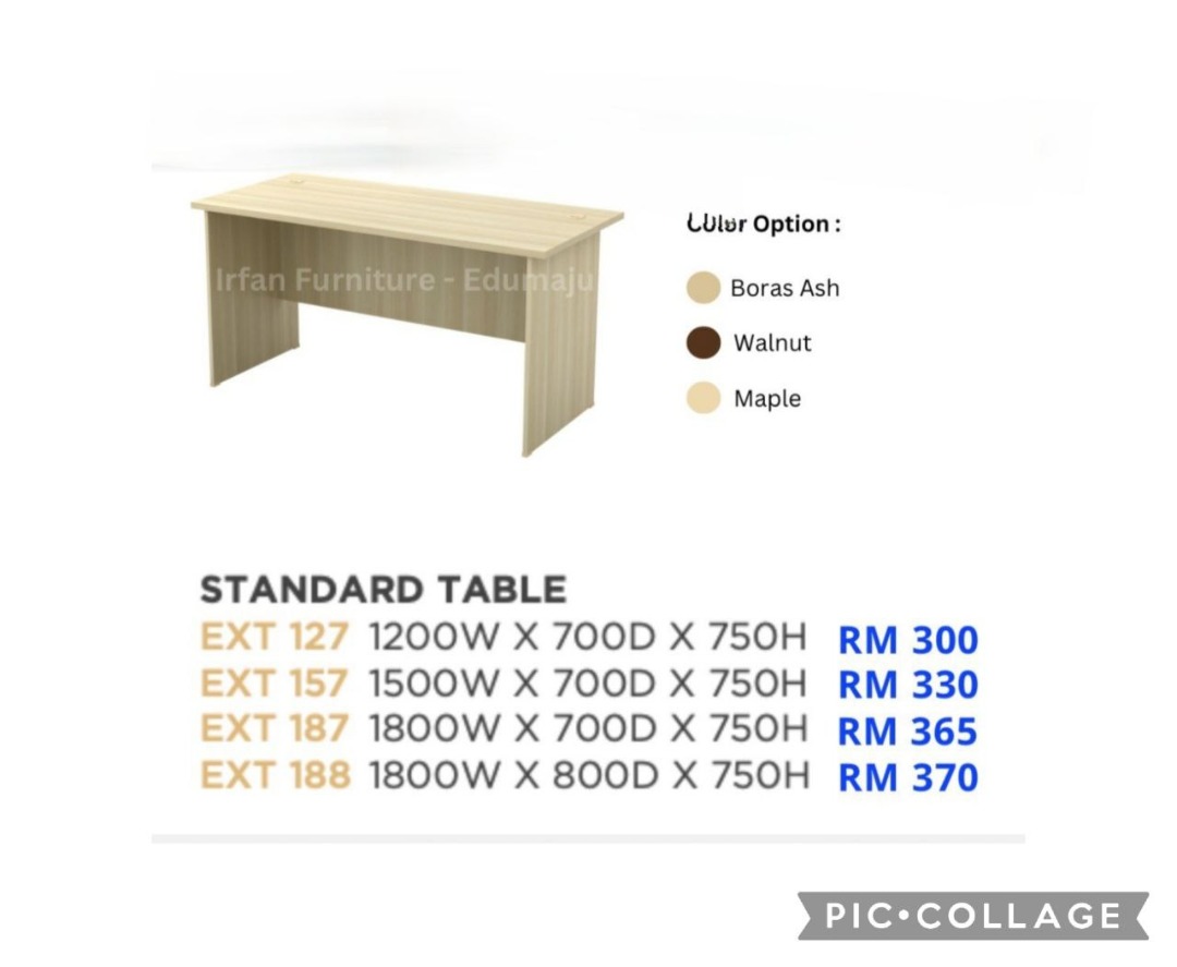 NEW Standard Table, Furniture & Home Living, Furniture, Tables & Sets ...