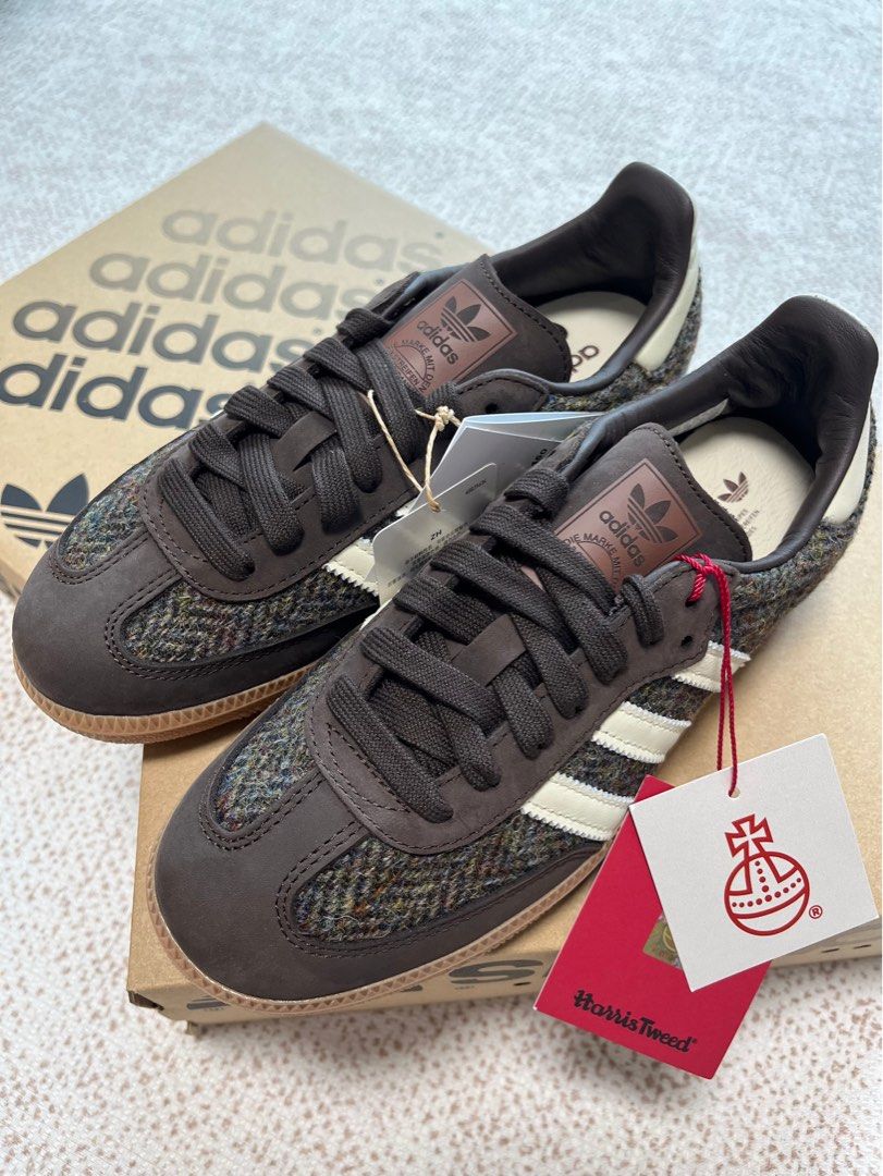 🔥New限定版🇰🇷Adidas x Harris Tweet Samba OG🍁, 女裝, 鞋