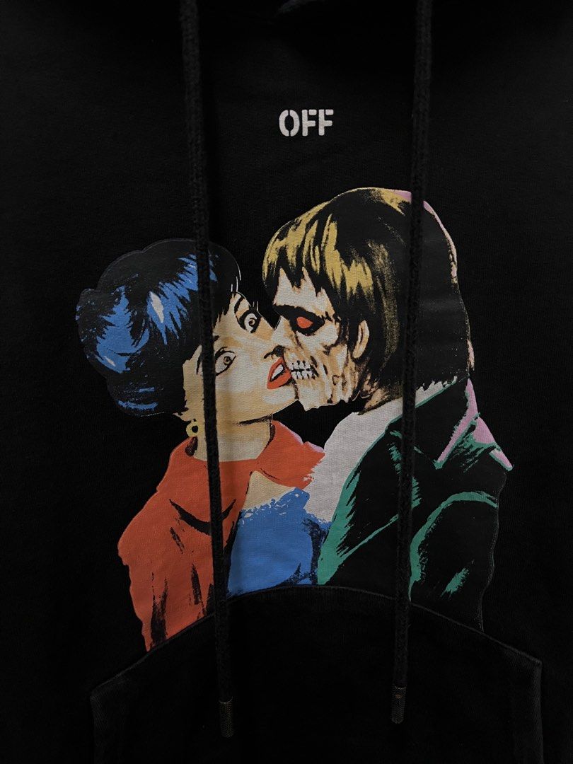 Kiss hoodie off white best sale