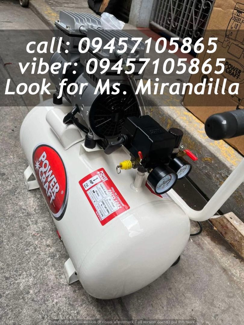 Oiless Air Compressor, Commercial & Industrial, Construction Tools ...