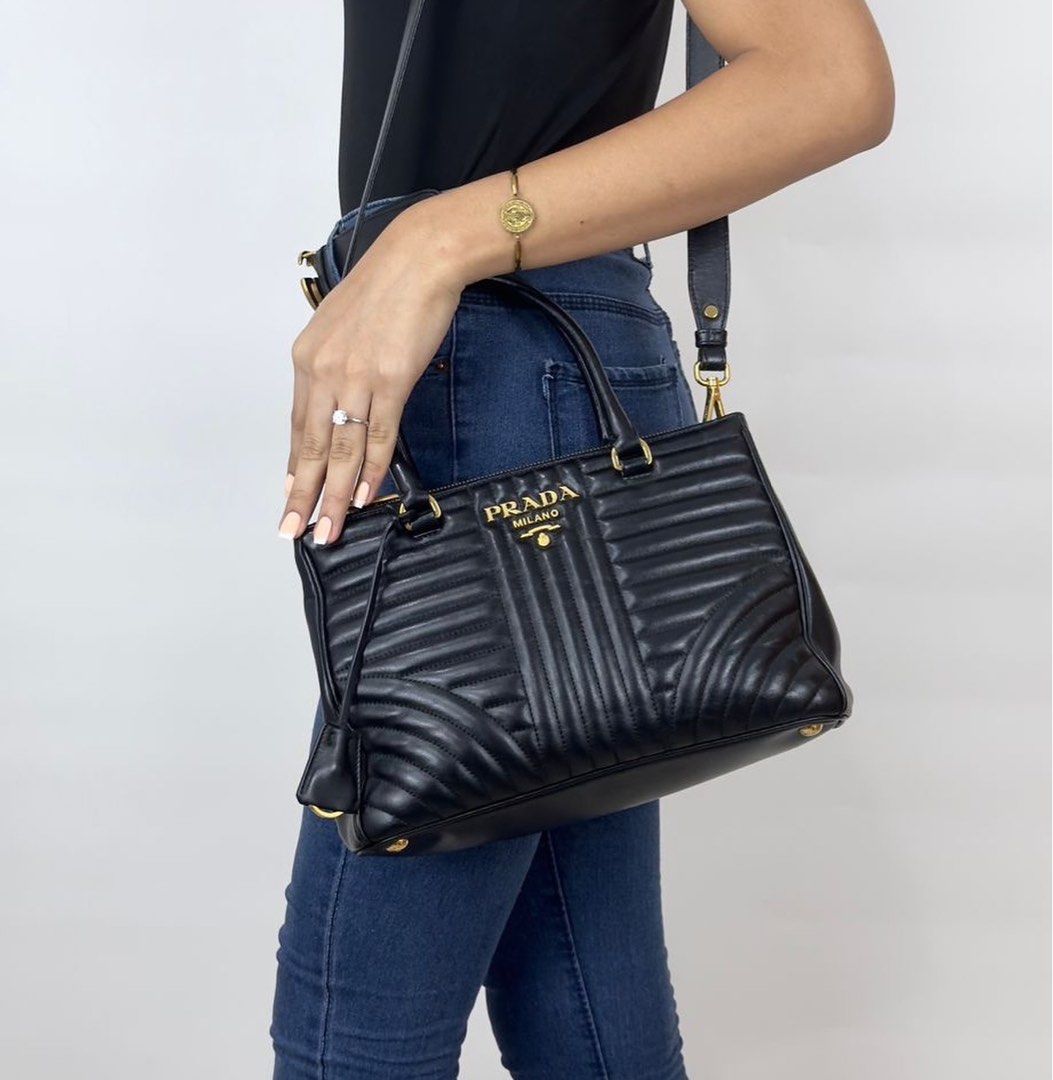 Prada (Category: Luxury Bags & Wallets) located in Manila. Submitted by luxuryprelovedbagsby_by_agnes (Listing ID 1326645439, Image 3). Description: Prada Accepting credit card payments Safe and contactless payment up to 36 months! Pay conveniently online . We offer you a safe and convenient way of paying online via link or email. No need to go out to pay for your purchases. You can pay thru your credit cards right in your own home. You can choos