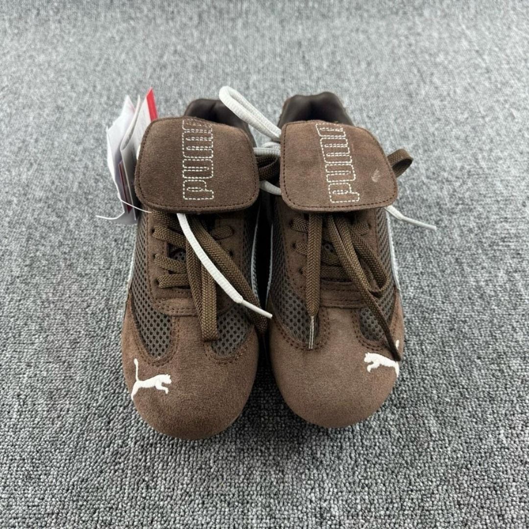 Puma x Open Yy Speedcat Dark Brown Silver, Women's Fashion