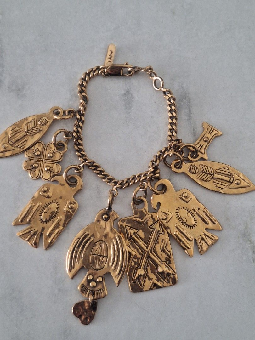 Rare Chloe Statement charm bracelet