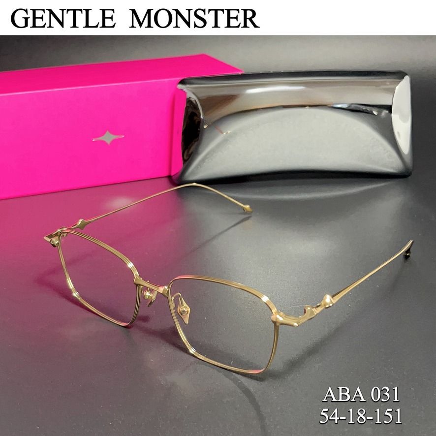 Ready Stock) - Gentle Monster [ ABA 031 ] Titanium Square