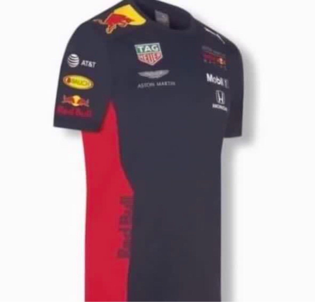 Red Bull Puma F1 Grand Prix Racing Jersey Polo Luxury Apparel on Carousell