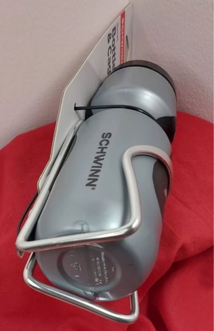 Schwinn Bike sport water bottle and cage holder Sports Equipment Bicycles Parts Parts Accessories on Carousell