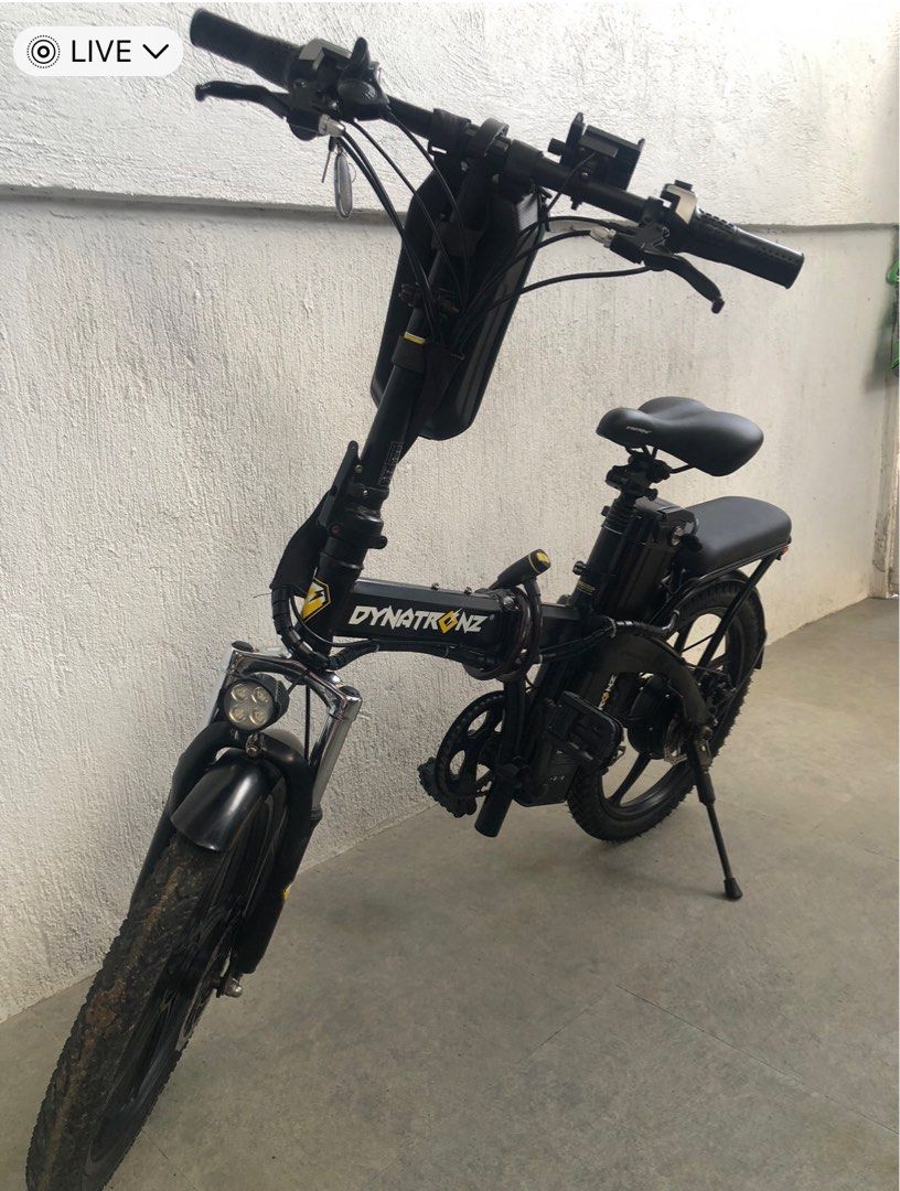Second hand Dynatronz E bike with issues Sports Equipment Bicycles Parts Bicycles on Carousell