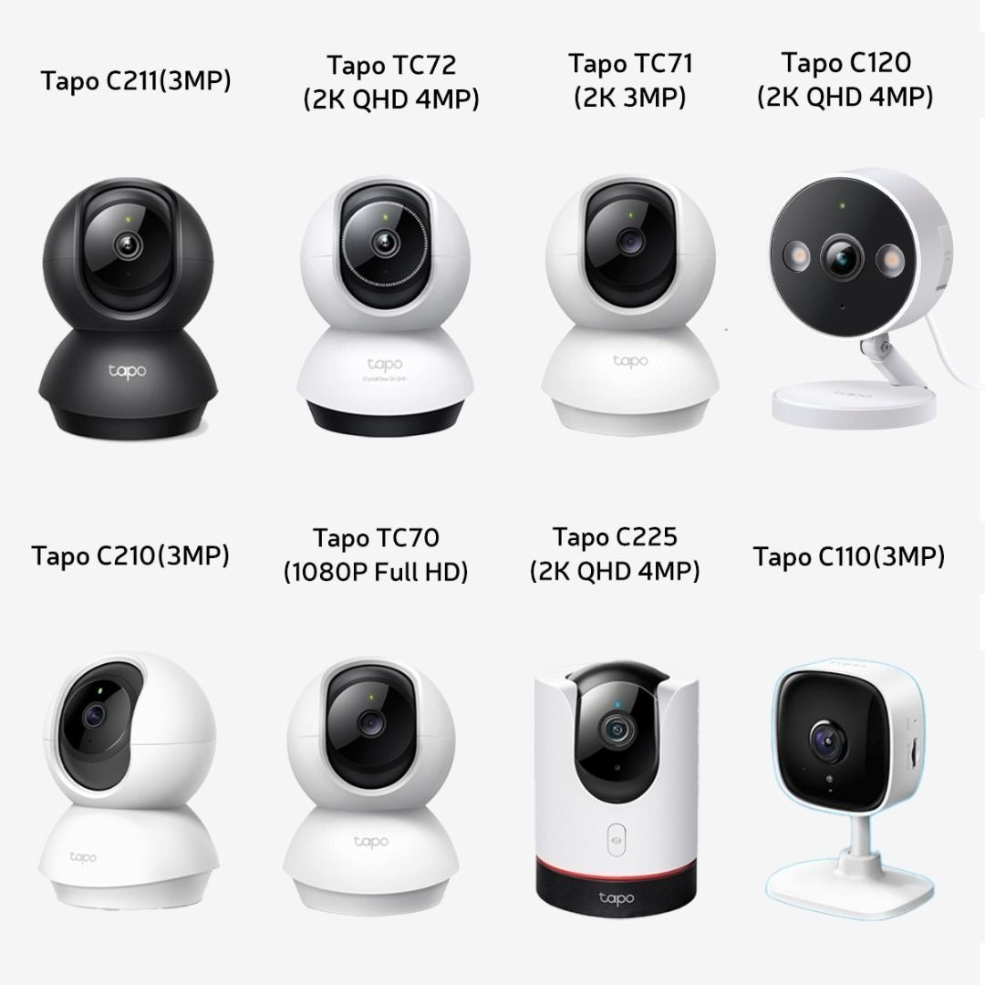 (OCTO PROMO)TPLink Tapo C211/TC72/C210/TC71/TC70/C110/C225/ C120/ C125
