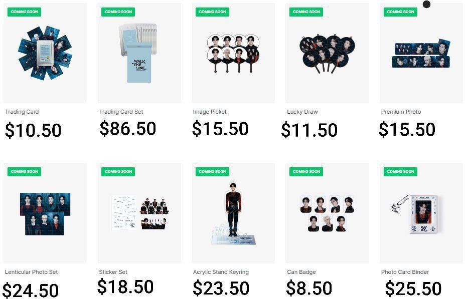 SG PO] ENHYPEN WORLD TOUR [WALK THE LINE] MD (ONLINE) Heeseung Jay