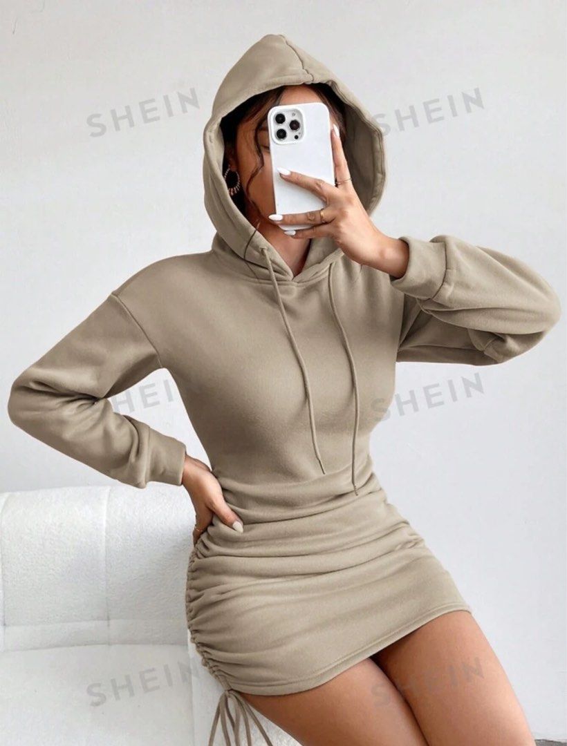 Hoodie dress petite shop