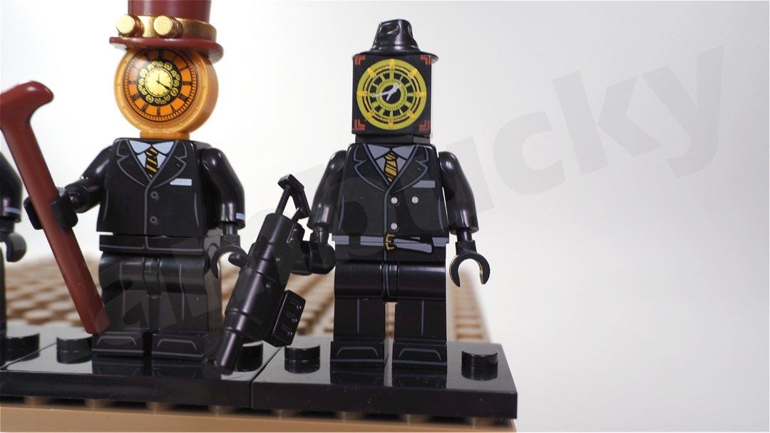 Skibidi Toilet 馬桶人積木Clockman Titan Clockman 泰坦監控人