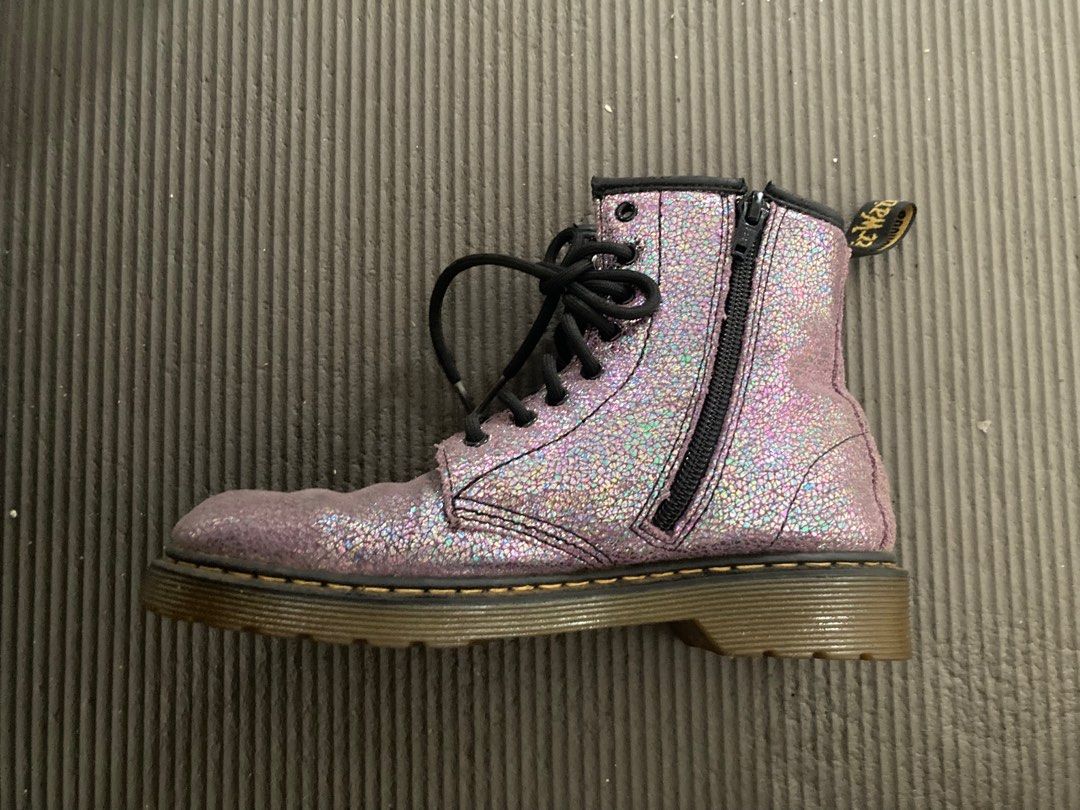 Sparkly purple doc martens shop