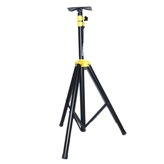 Speaker Stand with metal Plate (Category: Hand & Stand Mixers) located in Manila. Submitted by sdfsolutions (Listing ID 1326639588, Image 1). Description: Easy to set up Sturdy and durable speaker stand with nonslip rubber tripod base Heavy-duty steel for full support Vertical tube with 5 holes to adjust height With safety locking pin adjustment Detachable top plate Adjustable height and tripod legs Height can reach up to approx. 6ft Weight: 3.5 