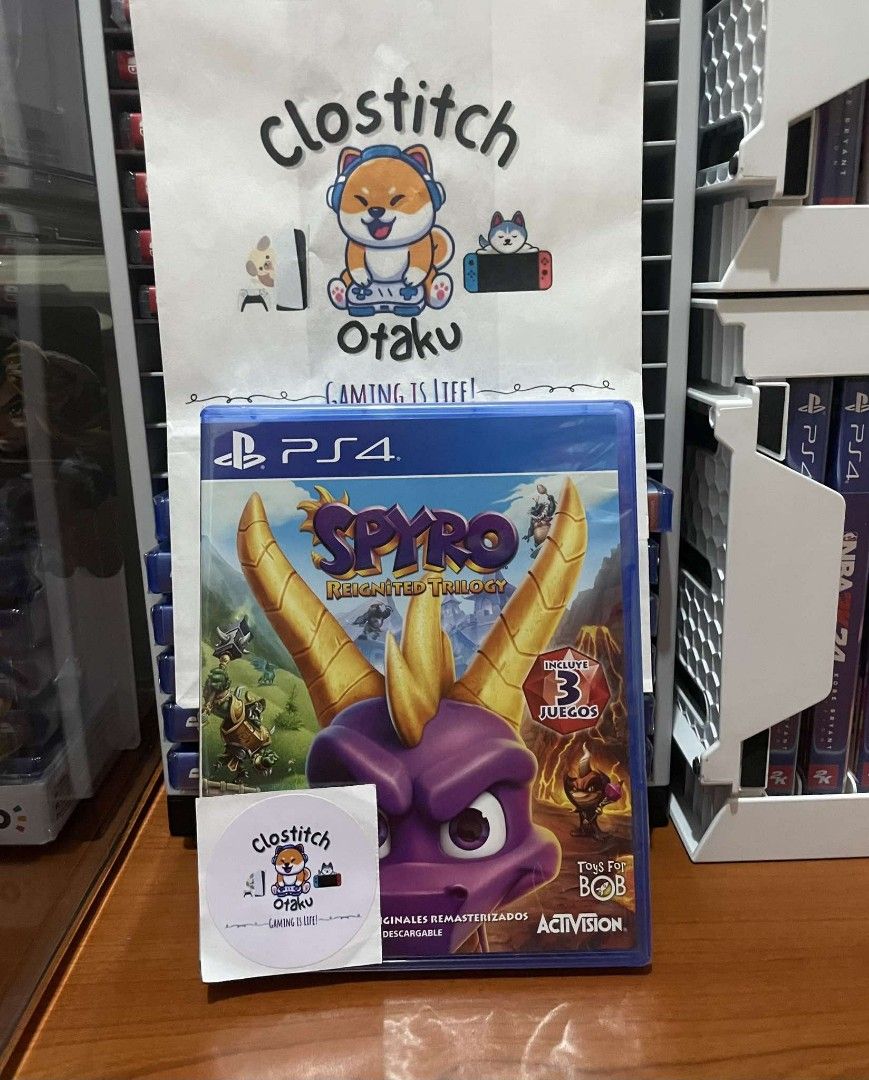 Spyro PS4, PS5(Also works) ( Brand New) (Category: PlayStation) located in Quezon City. Submitted by clostitchotaku100 (Listing ID 1326524581, Image 1). Description: ☑️Brand New ☑️Sealed ☑️ 100% Original ☑️Payment Methods: COD(2k max), Gcash, BPI ☑️Shipping via lala move. Buyer's Expense ☑️ Location: Wilsonville Subdivision Project 6, Culiat Quezon City ☑️ Get a free PS5 Controller Silicone Case with every 2 items purchased, and a free random gam