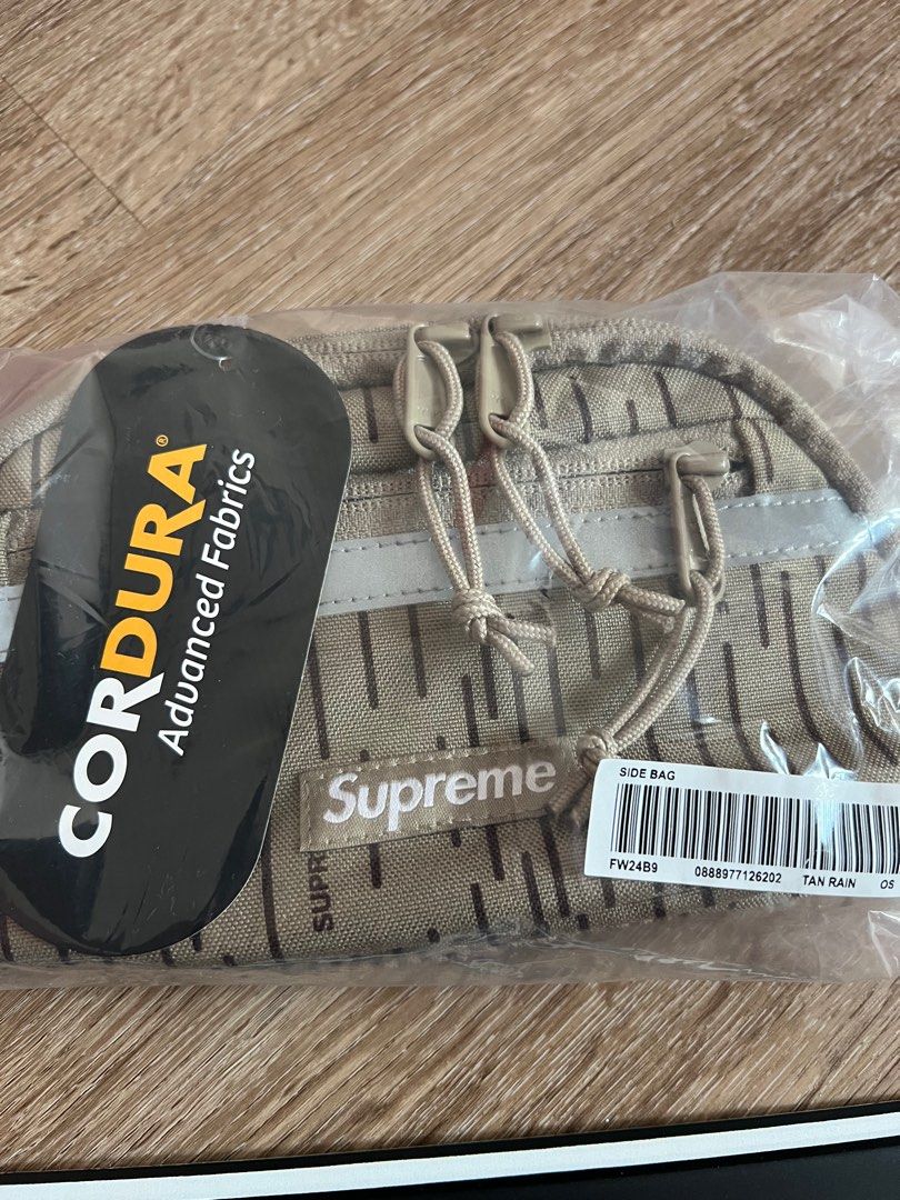 24FW Supreme Waist Bag Tan Raindrop ウエスト Supreme] 24FW Waist