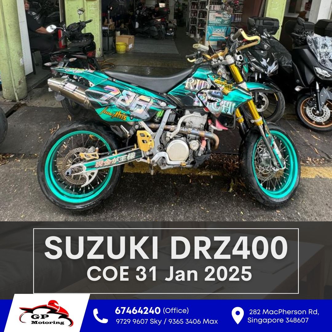 SUZUKI DRZ400 USED BIKE Motorcycles Motorcycles for Sale Class 2A on Carousell