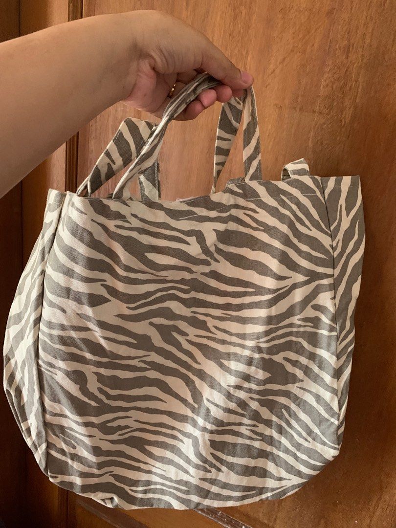 Zebra print tas outlet