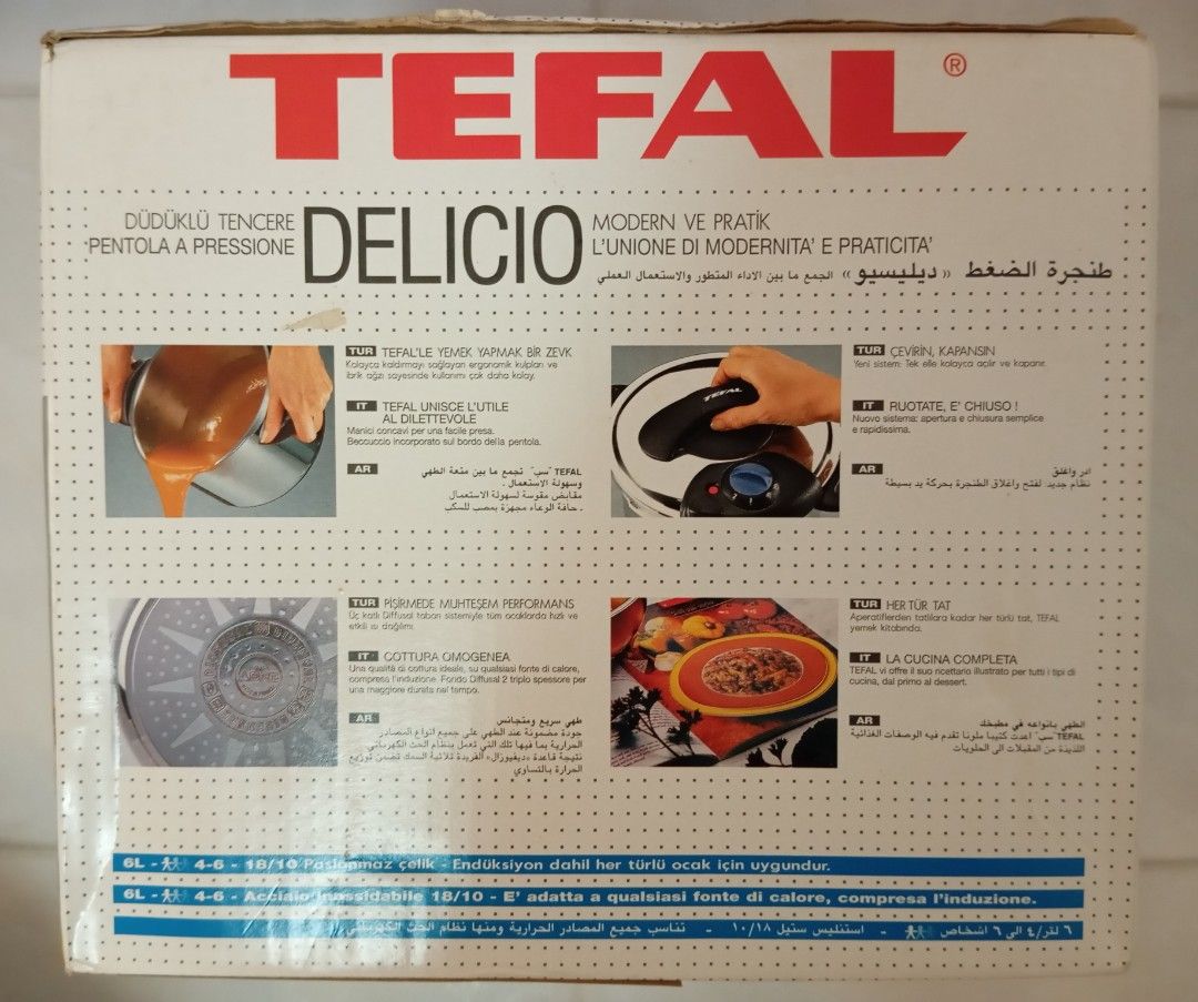 Tefal Delicio 6L Express Cooker