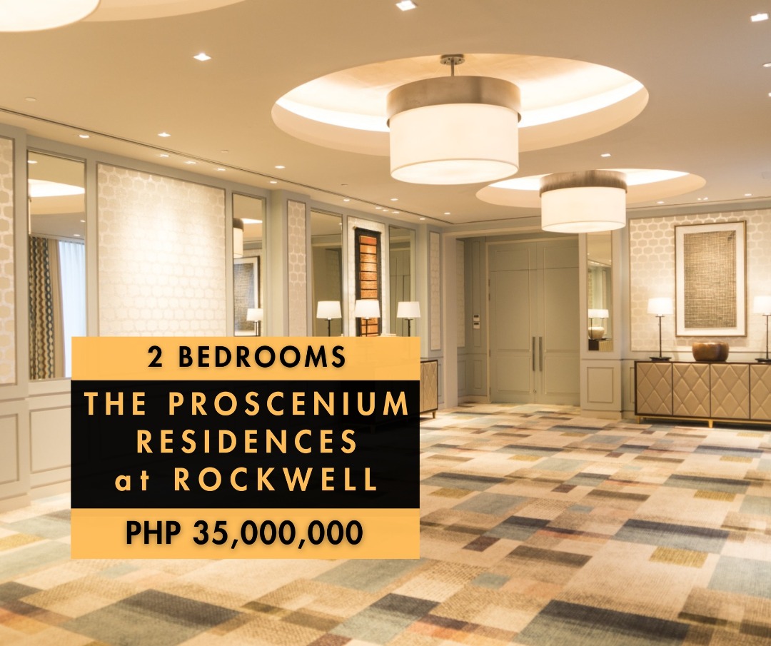 For Sale!!!! 2 Bedroom at The Proscenium Residences, Rockwell, Makati ...