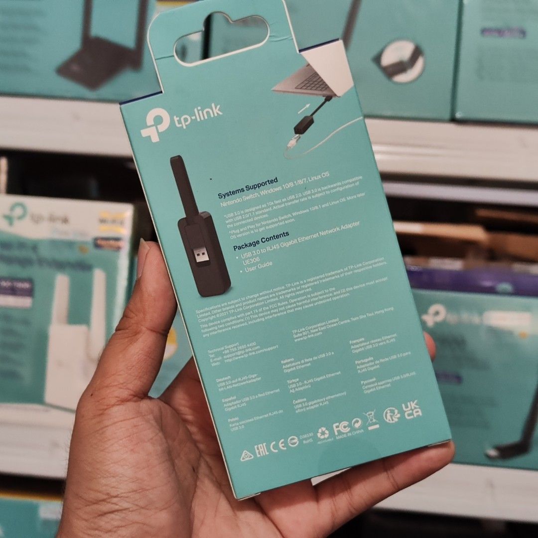 TP LINK USB TO ETHERNET LAN DONGLE GIGABIT (Category: Networking) located in Taguig. Submitted by tplink.imackdigitals (Listing ID 1326521758, Image 2). Description: .