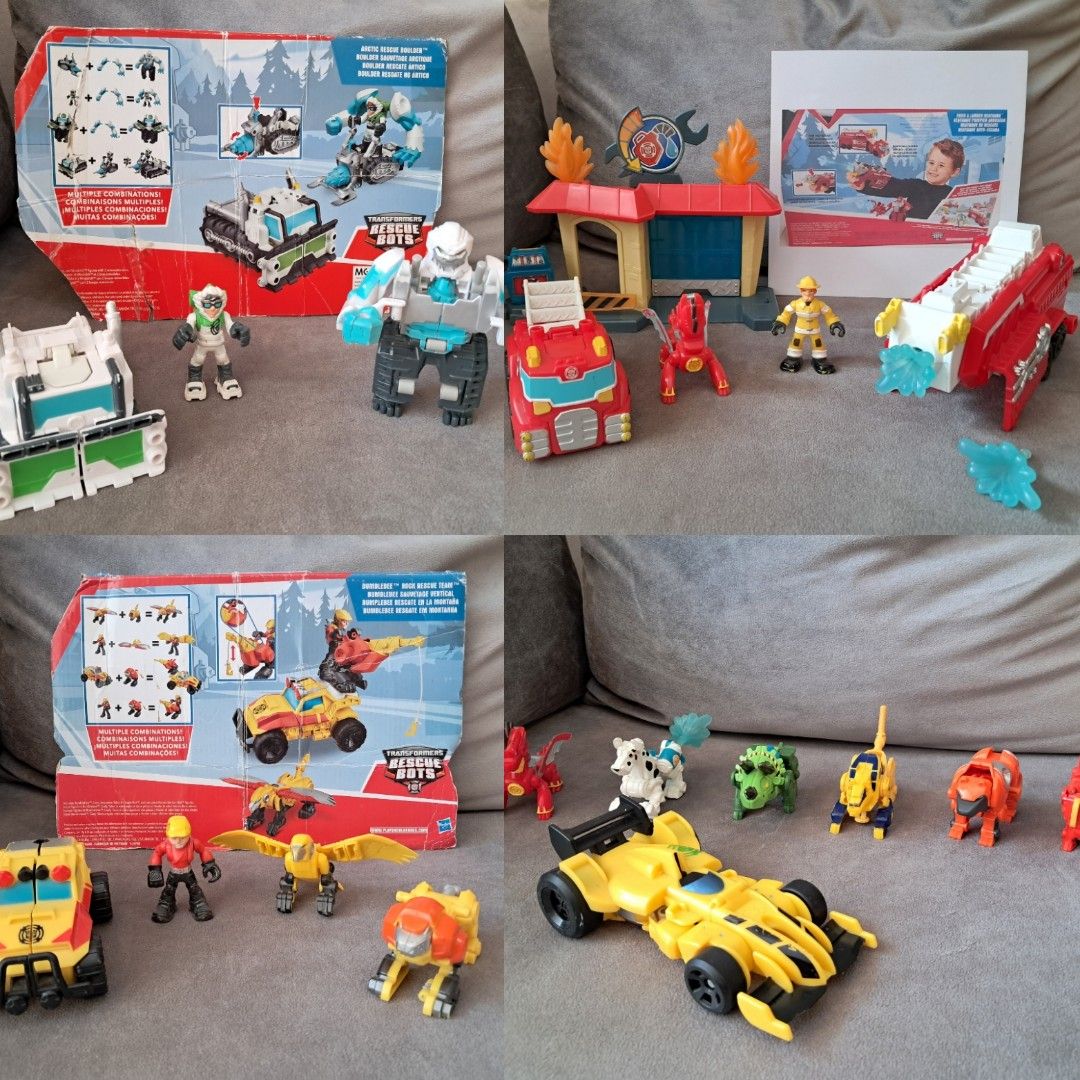 Transformers Rescue Boots Toys Collectibles Mainan di Carousell