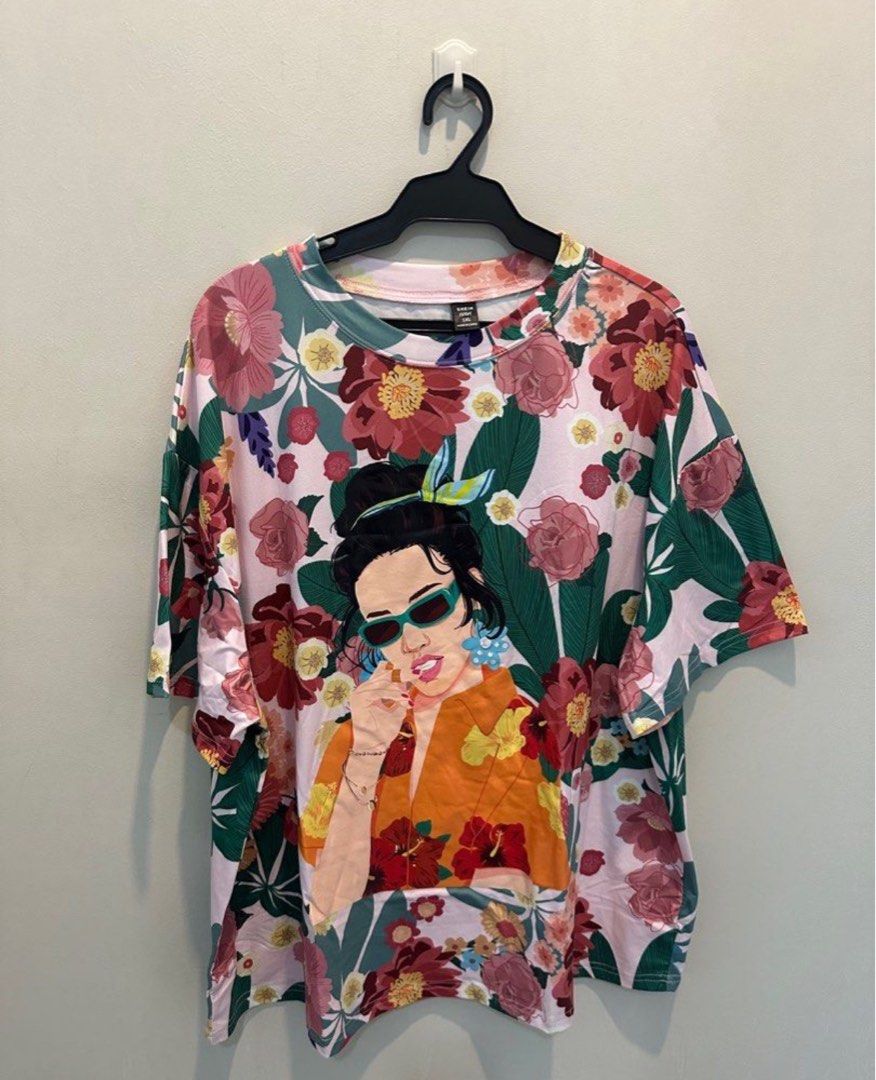 Tropical Graphic Shirt s.hein (Category: Shirts) located in Manila. Submitted by mal.eficent (Listing ID 1326625555, Image 3). Description: Shein Curve Tropical Design Shirt Size: 1XL Very fresh and cool design Meetups in BGC only.