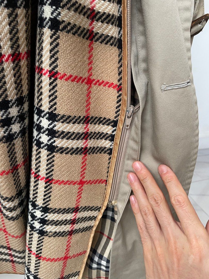 Burberry trench coat liner shop